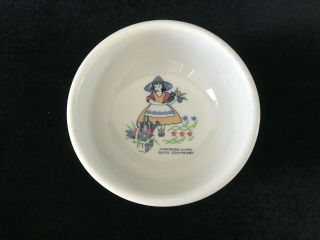 Vintage Mistress Mary Quite Contrary Bowl By Shenango China Rare