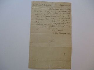 Antique Autograph American Document Signed Historic 18th Century Baltimore 1796