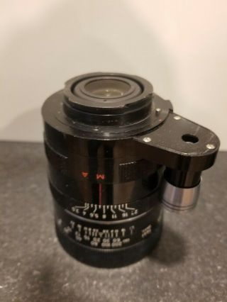 Rare vintage Isco - Göttingen Berolina Westromat 135mm f:3.  5 lens with NEX Adapter 3