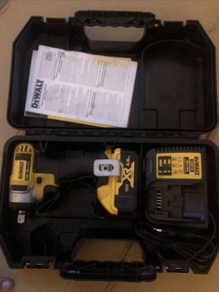 Dewalt Dcf880 1/2” Impact Wrench With 5ah Battery And Charger Rarely