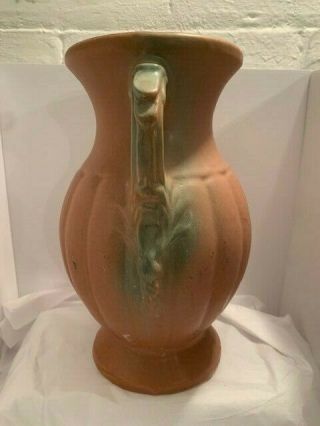 Large McCoy Handled Vase/Urn Rare Arts and Crafts 2
