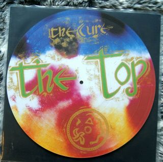 The Cure The Top Picture Disc Vinyl Lp Album - Rare Really