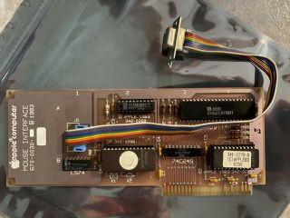 Apple Ii Mouse Interface Card - 670 - 0030 - Rare Pink (1983)