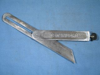 Antique 1908 Stanley 8 " Sliding T - Bevel Square U.  S.  Pat.  7 - 14 - 08 Made In Usa