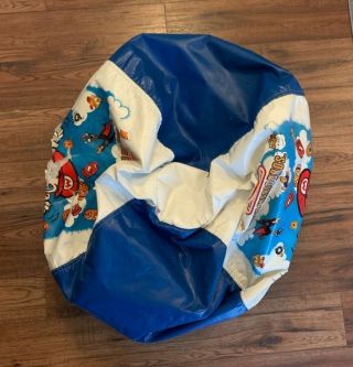 are Vintage Mario Bros.  Bean Bag Chair – 1989 blue version – Nintendo rare 3