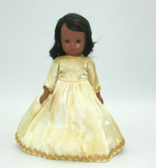 Vintage Black Americana Nancy Ann Storybook Doll Hard Plastic Sleepy Eyes 3