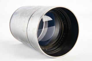 Projection Lens Som Hermagis Paris Objectif Cinema 110mm Rare V10