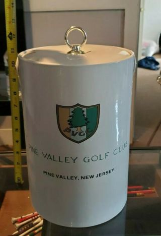 Rare Pine Valley Golf Club Ice Bucket
