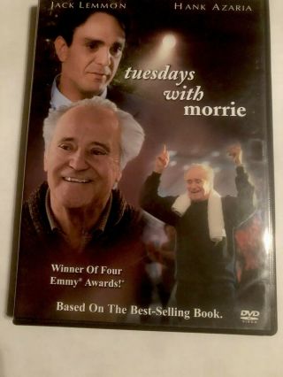 Tuesdays With Morrie (dvd,  2003) Rare Cult Classic Jack Lemmon Hank Azaria