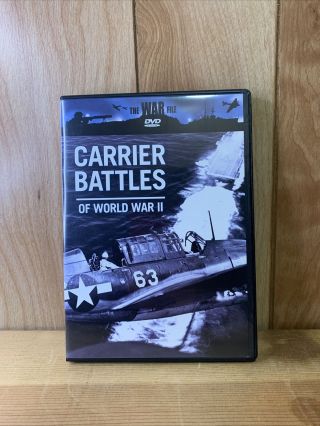 Carrier Battles Of World War Ii The War File Wwii Naval War Rare Dvd 2007