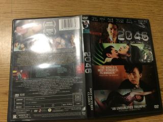 2046 (dvd) Rare Oop Tony Leung Gong Li