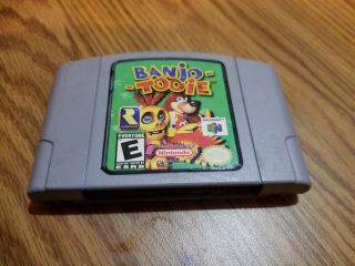 Banjo - Tooie Nintendo 64 N64 Cart Only Tested/working/authentic Rare