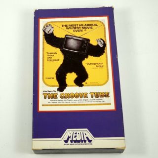 The Groove Tube (1981,  Vhs) Media Home Entertainment Rare Vhs Tape Oop Sketch