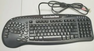 Steelseries Merc Stealth Xq Illuminated Usb Wired Gaming Keyboard Kuh0702 - Rare