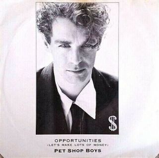 1985 Pet Shop Boys - Opportunities - 7 " 45rpm - Rare South Africa Release