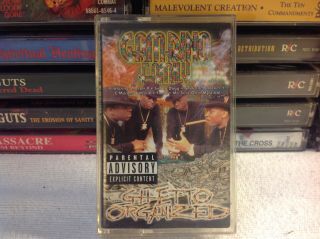 Gambino Family Ghetto Organized Rare G - Funk Cassette 1998 No Limit Fiend Mac Oop