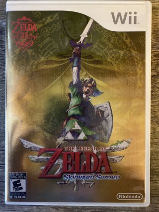 The Legend Of Zelda: Skyward Sword Nintendo Wii 2011 - From Bundle Very Rare