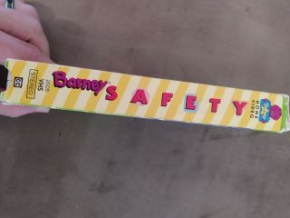 Barney - Barney Safety (VHS,  1995) Rare 2