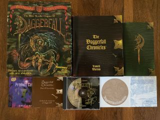 The Elder Scrolls Ii: Daggerfall,  Ibm Pc Big Box,  Holographic Chronicles Rare