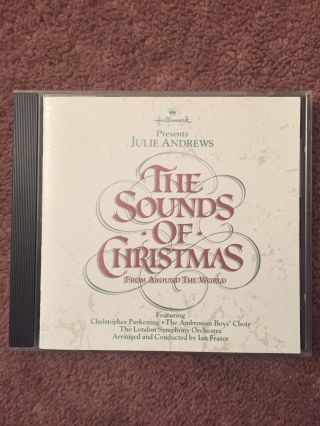 Julie Andrews Sounds Of Christmas From Around The World (cd Hallmark) Rare Oop