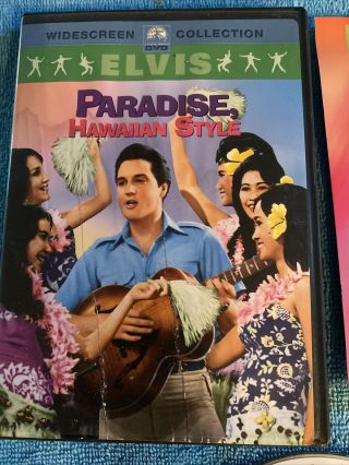 Paradise,  Hawaiian Style DVD VERY RARE & OOP Elvis Presley Suzanna Leigh 1966 2