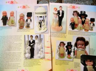 9p History Article - Antique VTG Wedding Cake Toppers Figures Florals - Mario 3