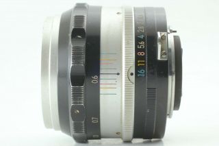 Rare PAT.  PEND.  【Excellent,  4】 Nikon Nikkor S Auto 5.  8cm 58mm F1.  4 From Japan 280 5