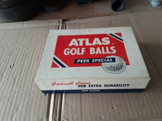 Vintage Atlas Golf Balls.  In 1950 - 1960 