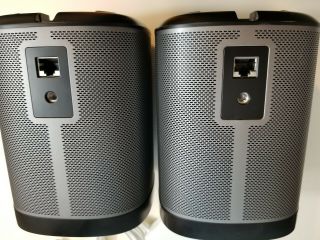 Sonos Play:1 Set of 2 Rarely Black Wireless Speakers With WiFi Boost Hub 3