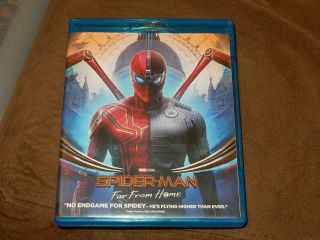 " Spider - Man Far From Home 3d " 3d/2d 2 - Disc Rare Blu - Ray Marvel