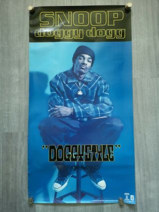 Snoop Doggy Dogg Doggystyle 1993 Promo Poster,  Death Row Records Rare