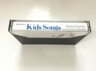 VINTAGE 1986 The Book of Kid Songs Audio Cassette Tape 22 Songs - KLUTZ - RARE 3