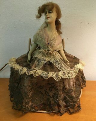 Vintage Antique Half Doll 1920 