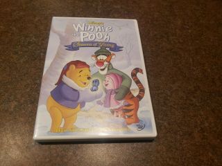 Winnie The Pooh - Seasons Of Giving (dvd,  2003) Very Rare Oop