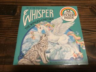 Whisper The Winged Unicorn Stickers The Cry Of The Wolf Rare