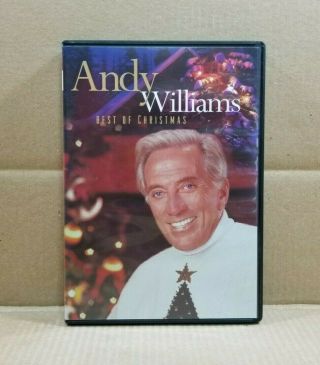 Andy Williams: Best Of Christmas (dvd,  2010) Favorite Holiday Music Performances