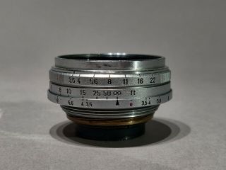 Canon Rangefinder 25mm f3.  5 LTM L39 Leica Screw Mount Lens [RARE] 3