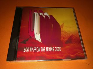 U2 Zoo Tv From The Mixing Desk Rare Limited Edition Cd 1992 Rotterdam Netherland