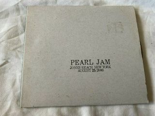 Pearl Jam - Live: 8 - 25 - 00 Jones Beach Ny 2cd Epic 41 Official Bootleg Oop Rare