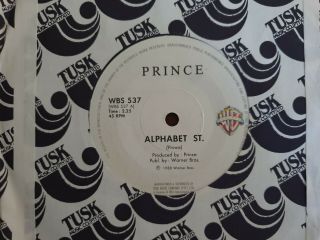 Prince Rare South African Press 7 " Alphabet St.