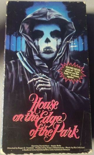 House On The Edge Of The Park (1980) Rare Vhs David Hess Vestron Video Horror