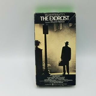 1986 The Exorcist Vhs By Warner Home Video,  Linda Blair Rare