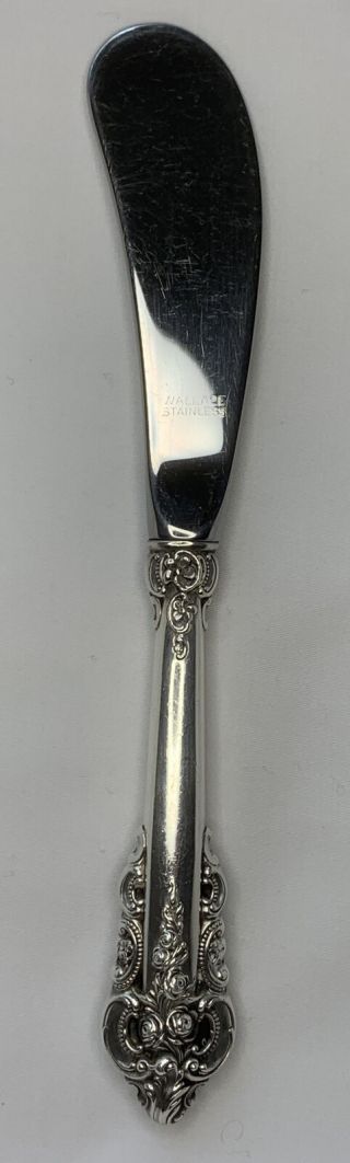 Wallace Sterling Silver Grand Baroque Wedge/butter Knife