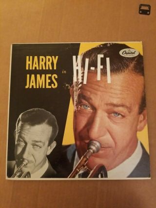 Harry James In Hi - Fi Vinyl Record 1955 Vg Rare