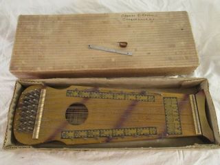 Antique Violin - Uke,  Marxochime Colony,  Troy,  Mich.  W/original Box