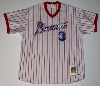 Mitchell & Ness 1976 Dale Murphy Atlanta Braves Cooperstown Throwback Rare Xxl