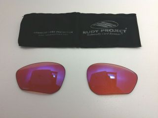 Rudy Project Zyon Racing Red Spare Lenses Rare