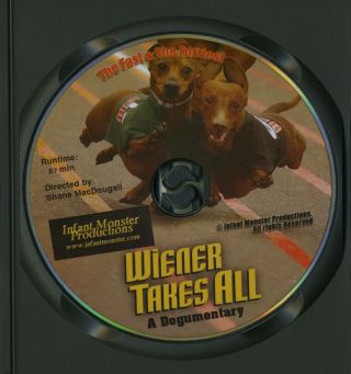 Wiener Takes All (dvd 2007) - Competitive Wiener Dogs - Rare - Very Good - Ship