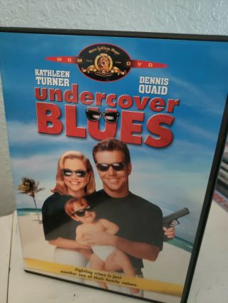 Undercover Blues (dvd,  2003,  Widescreen Full Frame) Rare Oop