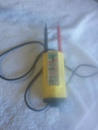 Vintage Ideal Solenoid Voltage Tester Vol - Con 61 - 076